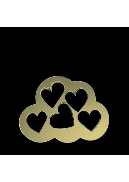 14 ayar altın kolye bulut GM543 1 gr fırsatları