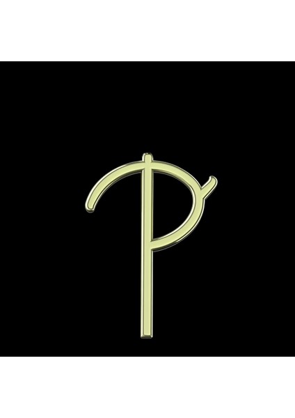 14 Ayar Altın Kolye Ucu "P"harfi GM722 1 gr fırsatları