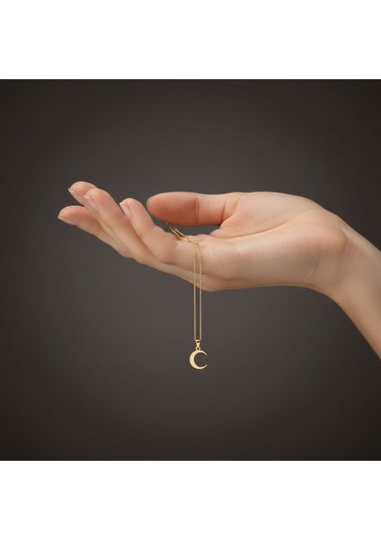 14 ayar altın kolye ay GM19 1 gr fiyatları