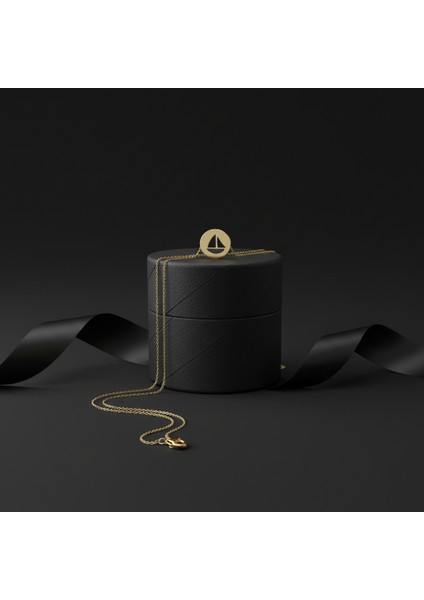 14 Ayar Altın Kolye Ucu tekne GM448 1 gr modelleri