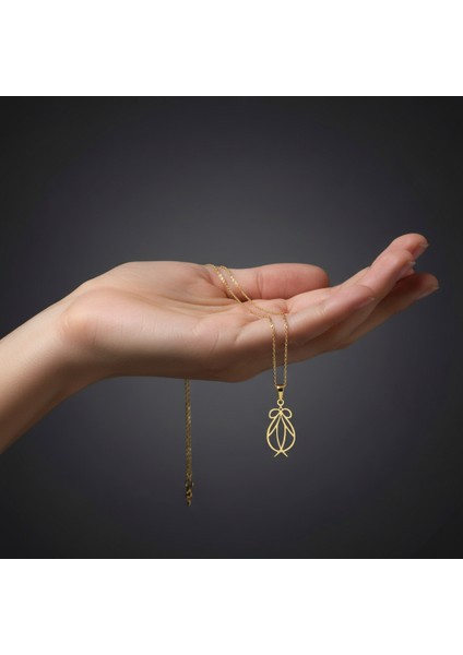 14 Ayar Altın Kolye Ucu Papyon GM3236 1 gr fiyatları