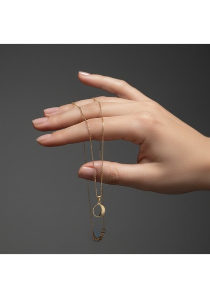 14 Ayar Altın Kolye Ucu "o"harfi GM610 0.5 gr fiyatları