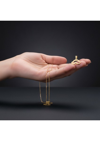 14 Ayar Altın Kolye Ucu Bulut GM3399 0.5 gr fiyatları