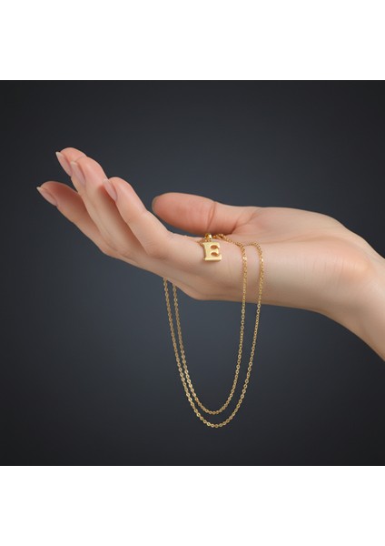14 Ayar Altın Kolye Ucu Harf E GM2889 1 gr fiyatları