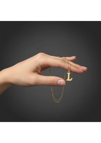 14 Ayar Altın Kolye Ucu Harf L GM2929 1 gr fiyatları