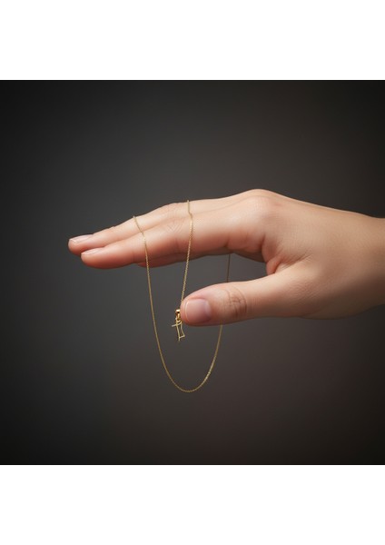 14 Ayar Altın Kolye Ucu hatlar GM42 1 gr fiyatları