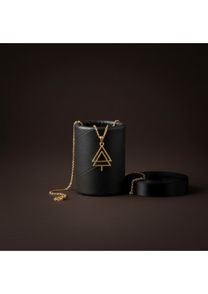 Tabitela 8 Ayar Altın Kolye Ucu Yılbaşı Ağacı Ya Noel Ağacı GM288 1 gr modelleri