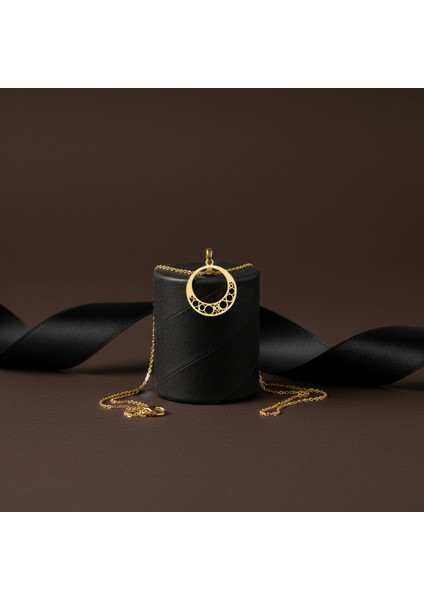 Tabitela 14 Ayar Altın Kolye Ucu Yuvarlak GM878 1 gr modelleri