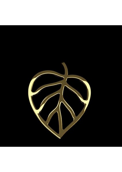 14 Ayar Altın Kolye Ucu yaprak GM29 1 gr fırsatları