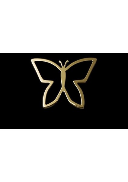 14 Ayar Altın Kolye Ucu Kelebek GM1443 1 gr modelleri