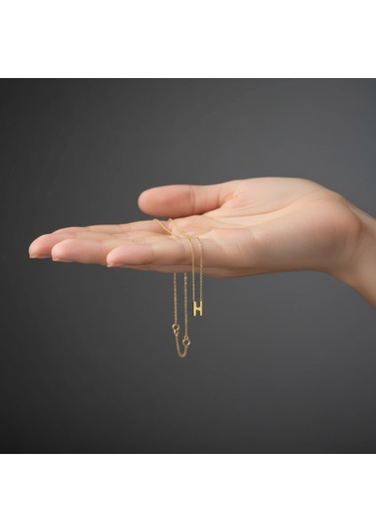 14 Ayar Altın Kolye Ucu Harf H GM2814 1 gr fiyatları