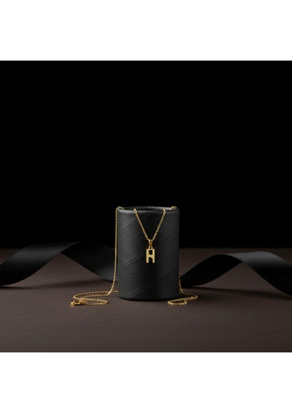 14 Ayar Altın Kolye Ucu Harf H GM2814 1 gr modelleri