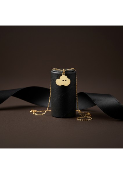 Tabitela 8 Ayar Altın Kolye Ucu Bulut GM555 0.5 gr modelleri