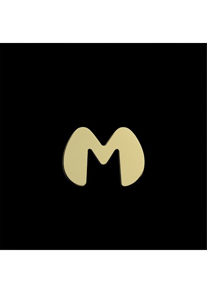 14 Ayar Altın Kolye Ucu Harf M GM3000 0.5 gr fırsatları