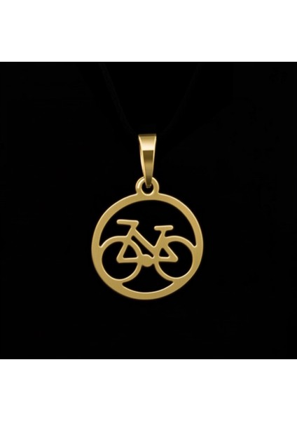 8 Ayar Altın Kolye Ucu Bisiklet GM1512 1 gr modelleri