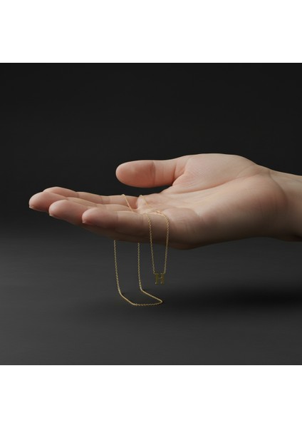 14 Ayar Altın Kolye Ucu Harf H GM2823 1 gr fiyatları