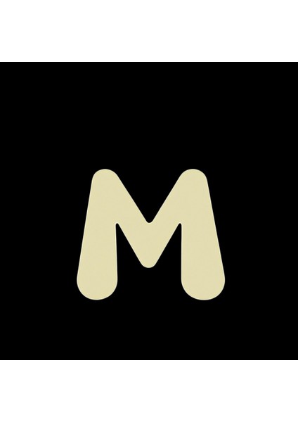 14 Ayar Altın Kolye Ucu Harf M GM3002 1 gr fırsatları