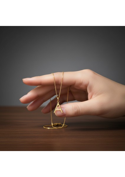 8 Ayar Altın Kolye Ucu Harf A GM2623 0.5 gr fiyatları