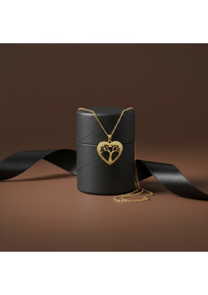 Tabitela 8 Ayar Altın Kolye Ucu Kalp GM946 0.5 gr modelleri