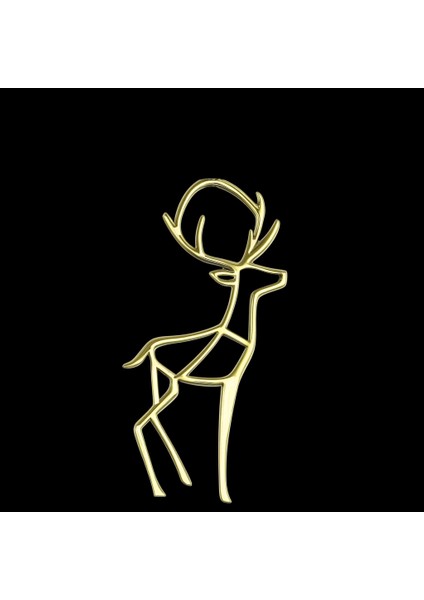 14 Ayar Altın Kolye Ucu geyik GM426 1 gr fırsatları