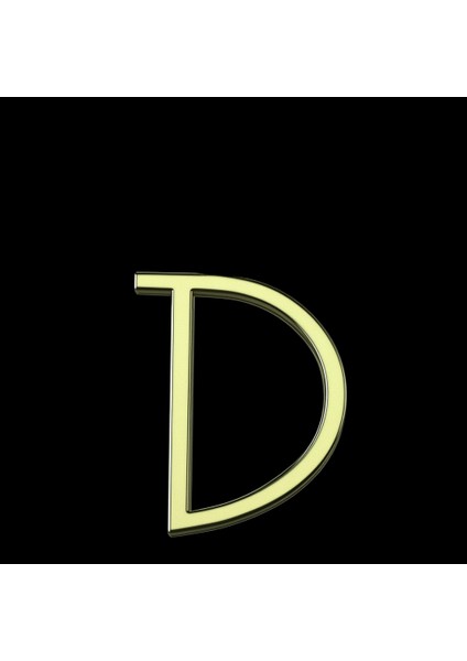 14 Ayar Altın Kolye Ucu "D"harfi GM623 1 gr fırsatları