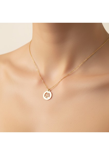 Tabitela 8 Ayar Altın Kolye Ucu Nar GM1221 1 gr