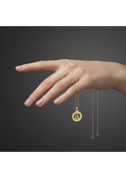 Tabitela 8 Ayar Altın Kolye Ucu Nar GM1221 1 gr fiyatları