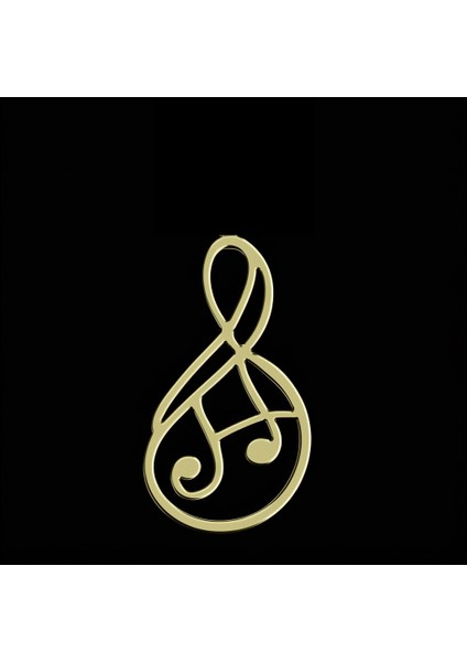 14 Ayar Altın Kolye Ucu nota GM18 1 gr fırsatları