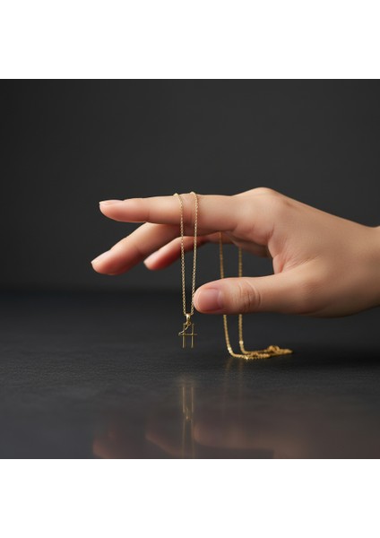 14 Ayar Altın Kolye Ucu "H"harfi GM642 1 gr fiyatları