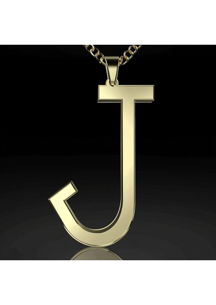 14 Ayar Altın Kolye Ucu Harf J GM2791 0.5 gr fırsatları
