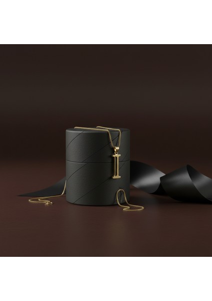 14 Ayar Altın Kolye Ucu Harf I GM2805 1 gr modelleri