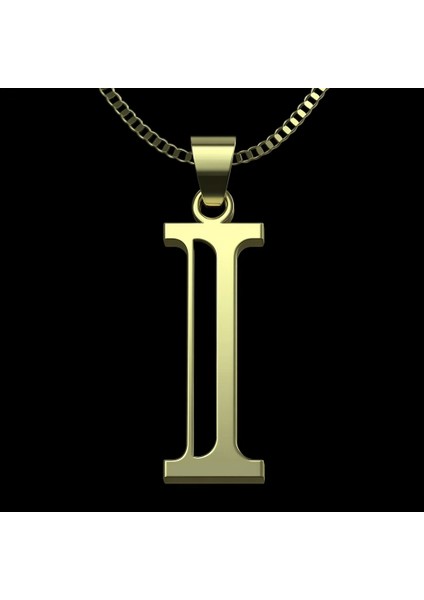 14 Ayar Altın Kolye Ucu Harf I GM2805 1 gr fırsatları