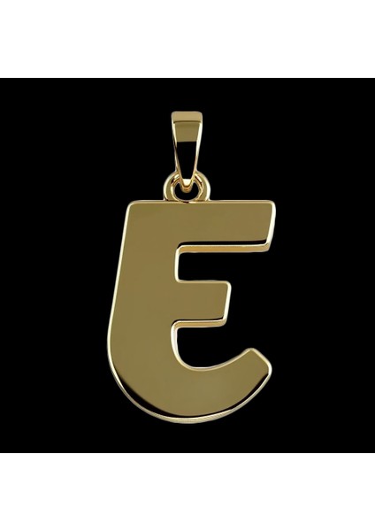 14 Ayar Altın Kolye Ucu Harf E GM2884 0.5 gr fırsatları