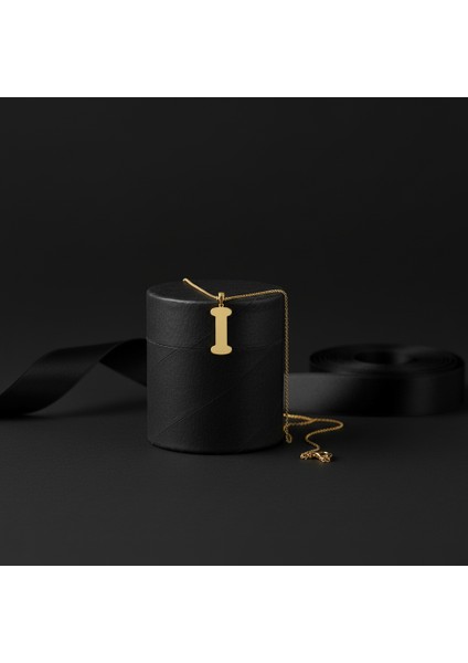 14 Ayar Altın Kolye Ucu Harf I GM2796 1 gr modelleri