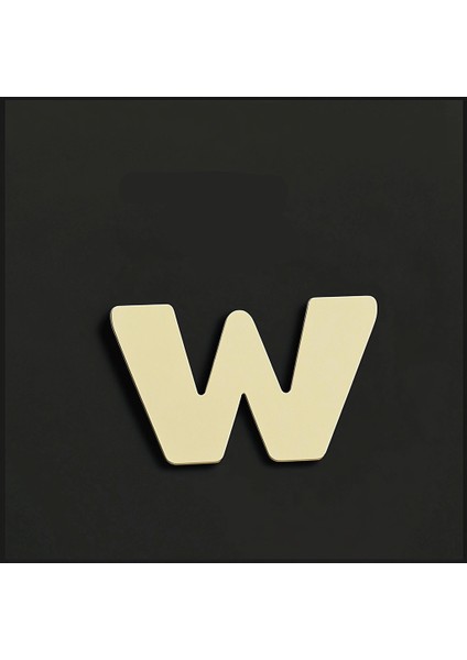 14 Ayar Altın Kolye Ucu Harf W GM3016 0.5 gr fırsatları