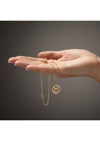 8 Ayar Altın Kolye Ucu Boğa GM3126 1 gr fiyatları