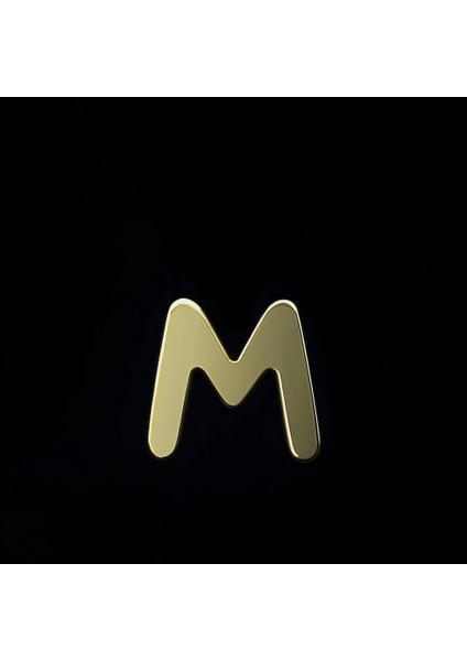 14 Ayar Altın Kolye Ucu Harf M GM2987 0.5 gr fırsatları
