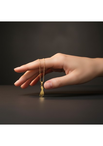 14 Ayar Altın Kolye Ucu Ayak GM4631 1 gr fiyatları