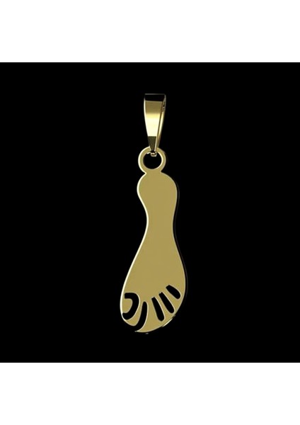 14 Ayar Altın Kolye Ucu Ayak GM4631 1 gr fırsatları