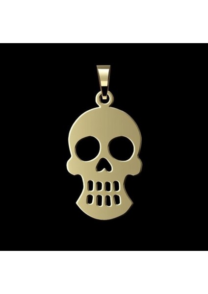 8 Ayar Altın Kolye Ucu Kafatası GM3998 1 gr fırsatları
