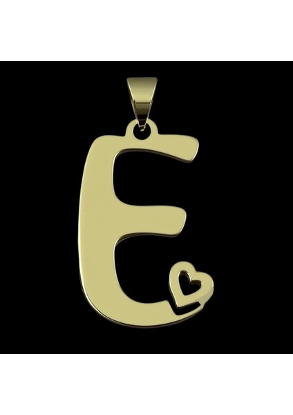 8 Ayar Altın Kolye Ucu Harf E GM6032 0.5 gr fırsatları