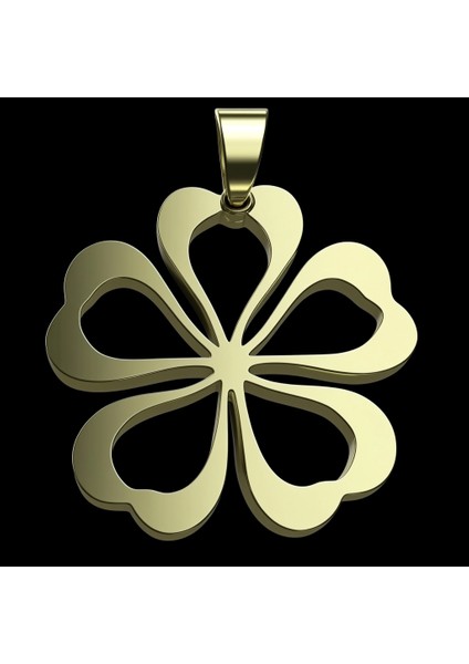 8 Ayar Altın Kolye Ucu Yonca GM3379 1 gr fırsatları