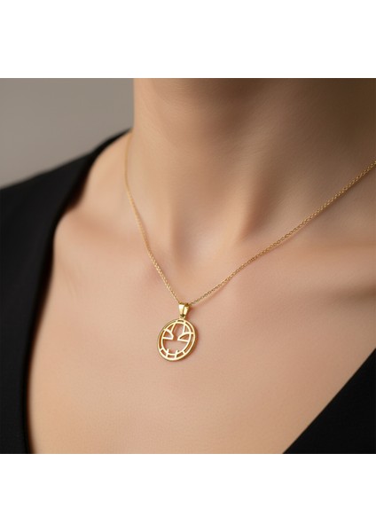 14 Ayar Altın Kolye Ucu Bal Kabağı GM4048 1 gr