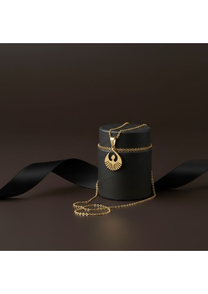 8 Ayar Altın Kolye Ucu Tanrıça Isis GM4334 1 gr modelleri