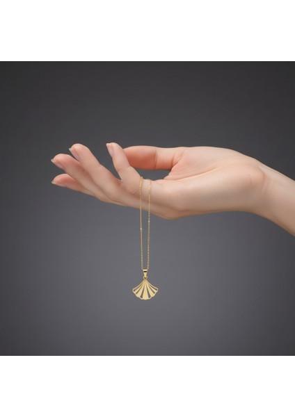 8 Ayar Altın Kolye Ucu Deniz Kabuğu GM5024 1 gr fiyatları