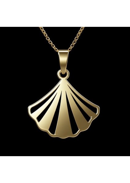 8 Ayar Altın Kolye Ucu Deniz Kabuğu GM5024 1 gr fırsatları