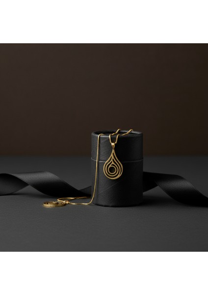 14 Ayar Altın Kolye Ucu Gramofon Plakası GM4673 0.5 gr modelleri