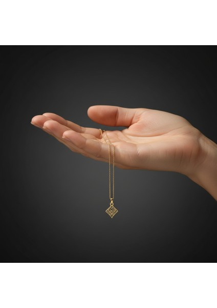 8 Ayar Altın Kolye Ucu Anka Kuşu GM4867 0.5 gr fiyatları