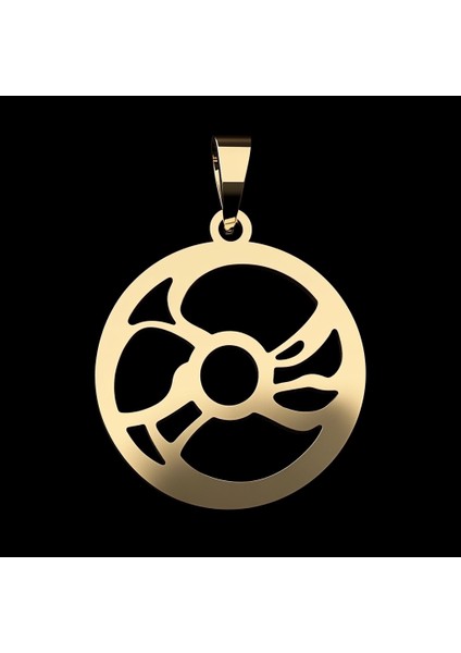 14 Ayar Altın Kolye Ucu Gramofon Plakası GM4655 1 gr fırsatları