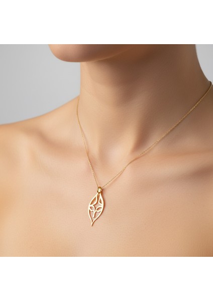 8 Ayar Altın Kolye Ucu GM3874 1 gr